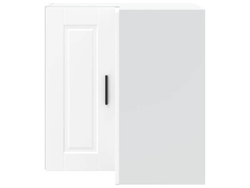  Armoire d'angle murale de cuisine porto blanc bois d'ingénierie  - Conforama D