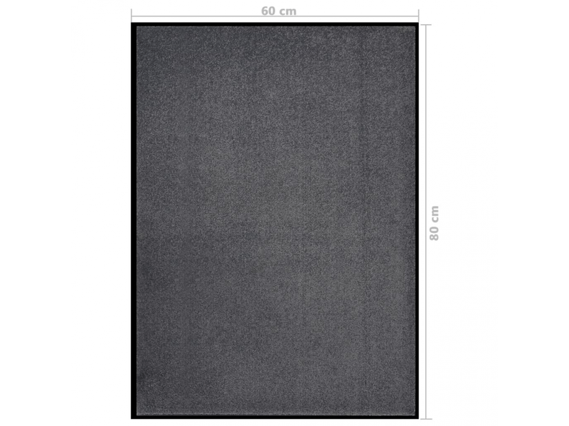 Paillasson anthracite 60x80 cm - comfortxl 331593 - Conforama E
