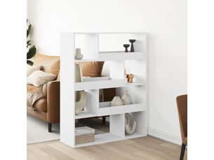 Bibliotheque coloris  blanc  <strong></strong> <strong></strong> - 100 cm x 125.5 cm