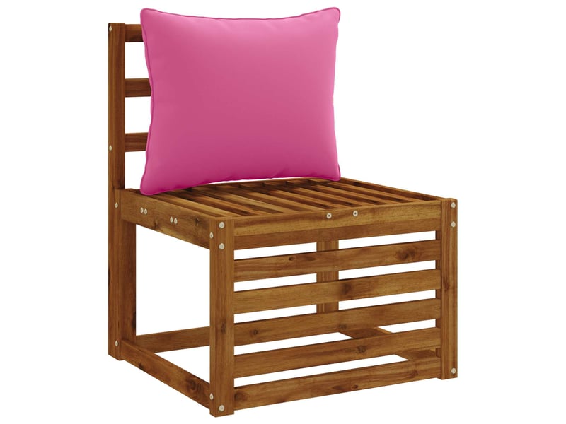 Coussin de dos, coussin de dossier 1 pièce putten 100 % polyester rose cf54421 - Conforama C