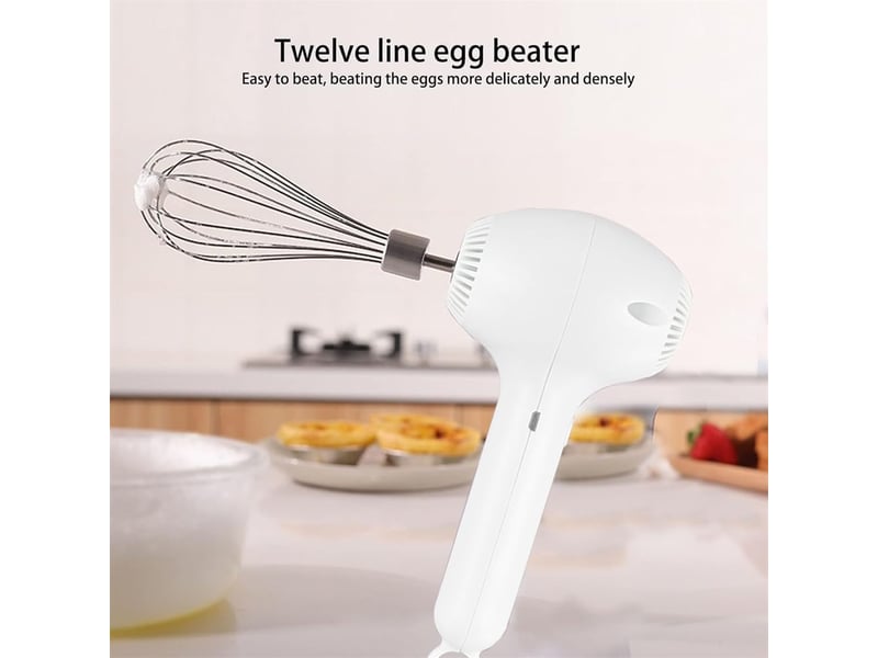 Batteur à œufs électrique sans fil 30 w - hachoir à ail - pour utilisation en intérieur et en extérieur - vert no - Conforama D
