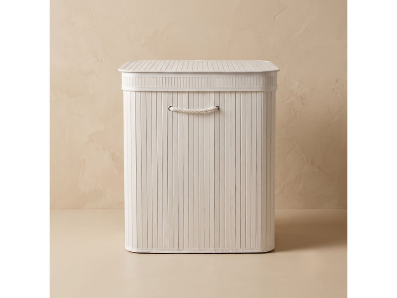  Panier à linge en bambou, 100 l  - Conforama D