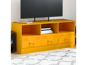 Meuble tv coloris jaune 99 cm <strong></strong>  <strong></strong>