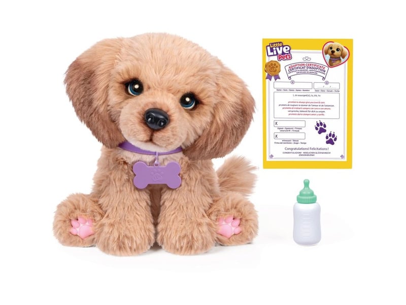  Peluche chien interactif bailey mini puppy avec sons et lumières 26805 - Conforama A