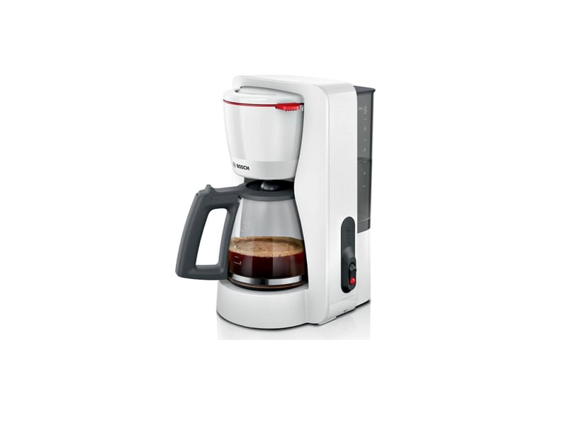  Bosch - cafetière filtre 15 tasses 1200w blanc  tka2m111 - mymoment TKA2M111 - Conforama A