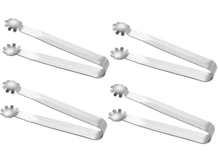 4 pièces pinces inox mini pour glaçons et sucre pratique pour buffet bar café thé mariage