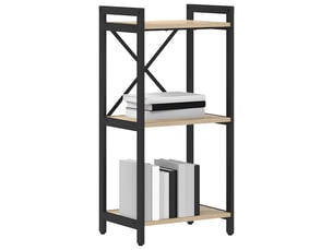 Étagère de rangement 40 x 30 x 85 cm bois d'ingénierie chêne sonoma