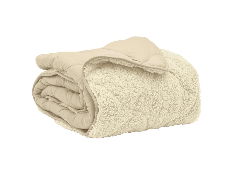  Duvet d'hiver - couette 200 x 240 cm hiver - couette crème respirant  - Conforama A
