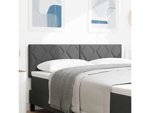 Tete de lit A poser largeur 144 cm   taupe