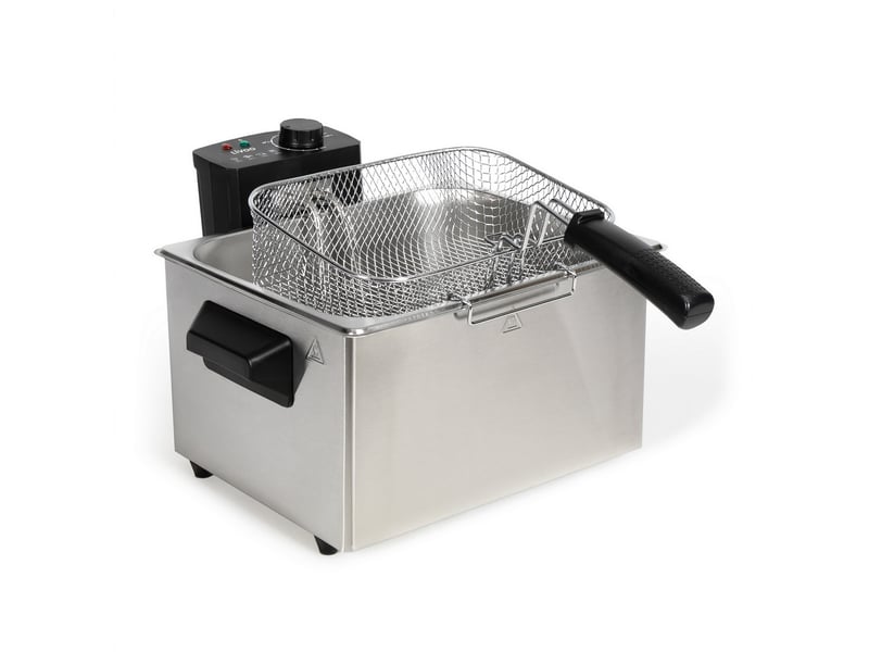  Livoo - friteuse 5l avec 3 paniers 2000w inox  doc373i - DOC373I - Conforama A