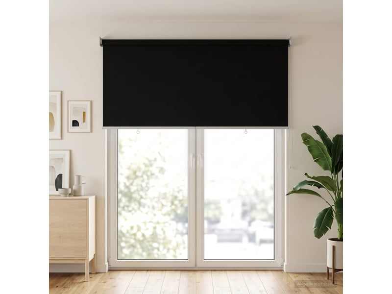  Store enrouleur, store roulant extérieur protection uv noir 100 x 230 cm (l x h) cf47514  - Conforama C