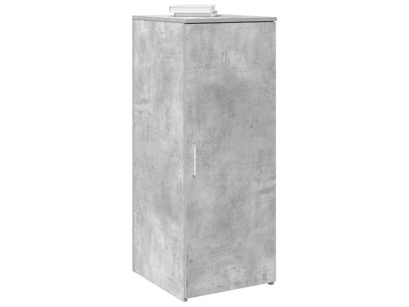  Armoire de rangement, rangement bureau gris béton 40x45x103,5cm bois d'ingénierie  - Conforama B