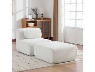 Canapé modulable, canapé de salon, format compressé, en tissu chenille, base antidérapante, mousse haute résilience 30d