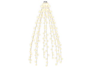 Guirlande lumineuse d'arbre de noël avec 210 led 210 cm