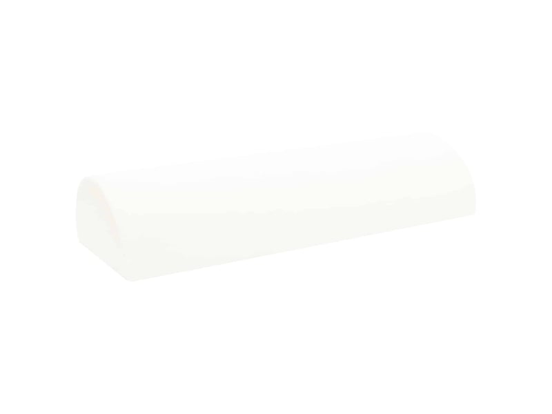 Coussin pour les jambes, oreiller 52 x 20 x 12 cm moyen blanc cf56578 - Conforama C