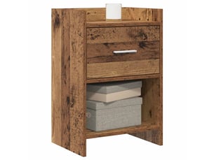 Tables de chevet - cabinet de chevet - table de nuit bois ancien 40 x 30 x 60 cm bois d'ingénierie