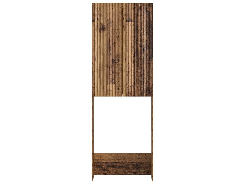 Armoire de toilette arnhem bois ancien 66x25.5x190 cm - Conforama E