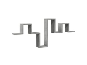 Etagère 104.5 cm coloris gris  