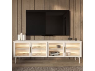 Meuble tv coloris taupe 181.3 cm SELSEY Lumi