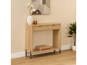 Console 0 tiroir(s) coloris beige <strong>5FIVE SIMPLY SMART</strong> <strong>ALVO</strong> - longueur 32 cm - 32 cm