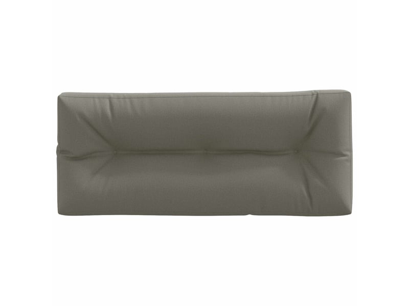  Coussin de dossier de palette, coussin de dos vianen 100 % polyester gris cf55161  - Conforama D