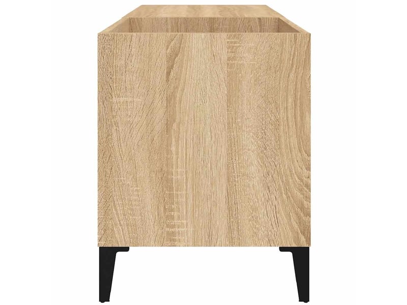  Armoire à disques, armoire de rangement chêne sonoma 84,5x38x48 cm bois d'ingénierie  - Conforama E