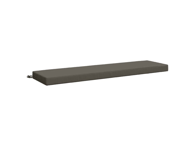  Lot de 2 coussins de banc, coussins d'assise soest 100 % polyester gris cf57241  - Conforama D