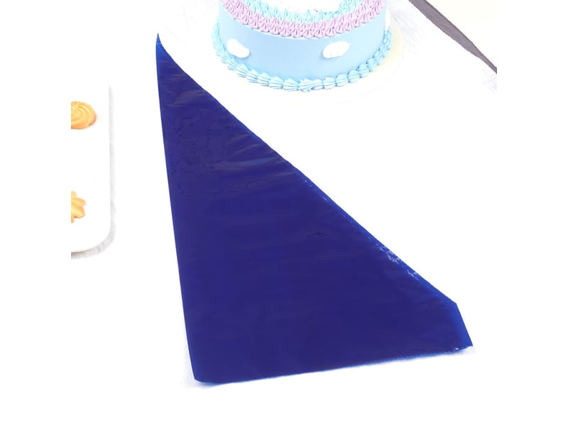  Poches à douille jetables, extra larges 21 pouces, pour décorer biscuits, cupcakes, desserts et gâteaux (bleues, 30 pièces)  - Conforama B