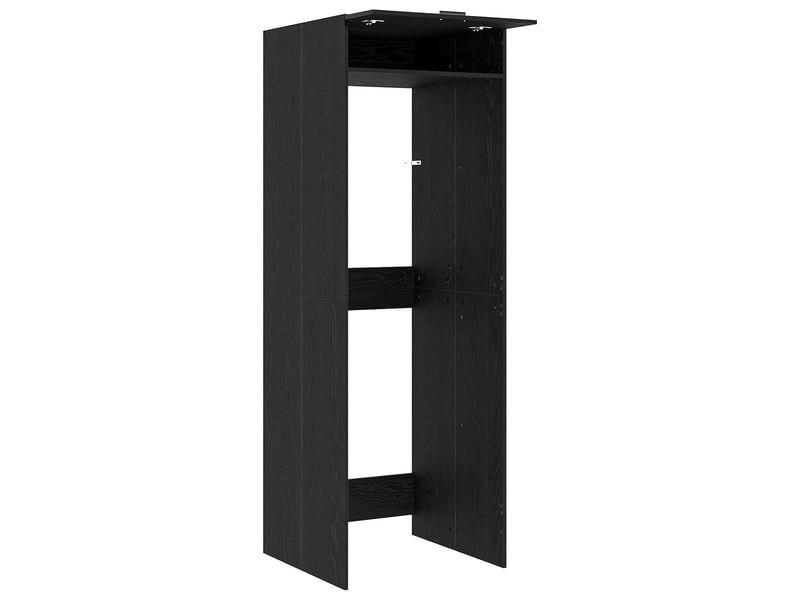  Armoire pour machine à laver chêne noir 67,5x68x200 cm  - Conforama E