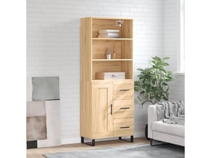 Buffet 1 porte(s) <strong></strong> <strong></strong> - 69.5 cm coloris marron