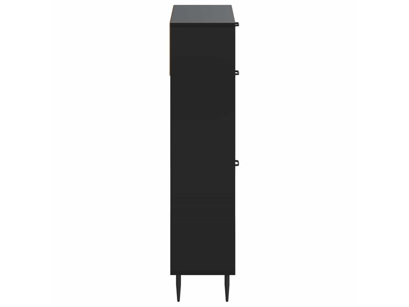  Meuble à chaussures, armoire à chaussures haarlem 78x24x103 cm bois d'ingénierie shl7983  - Conforama E