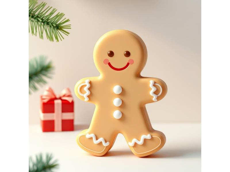  Lot de 3 moule à chocolat de noël, moule à bonbons en silicone, moule à gâteau sur le thème de noël pour la confection de chocolats et de bonbons (rou  - Conforama E