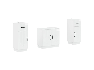 Ensemble de meuble de salle de bain 3 pièces hoorn cf63466