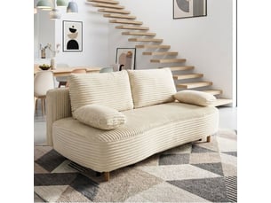 Banquette lit convertible couchage Occasionnel <strong></strong> <strong>B004112</strong> beige
