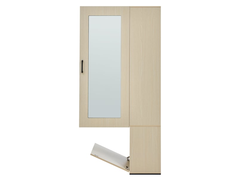  Portemanteau avec banc et rangement en mdf bois  - Conforama D