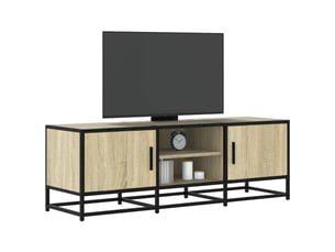 Meuble tv coloris marron 120 cm <strong></strong>  <strong></strong>