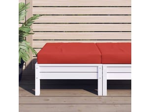 Coussin de palette, coussin de chaise, coussin de canapé rouge tissu oxford cf55459