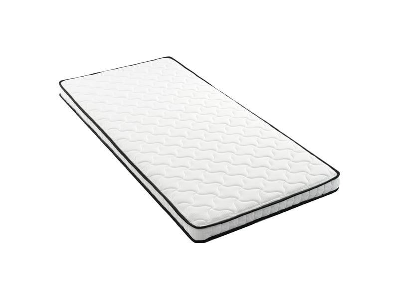  Matelas 90x190 ressorts h3 ferme, épaisseur 12 cm, soutien lombaire, matelas roulé pour lit et canapé  - Conforama A