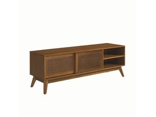 Meuble tv coloris marron 150 cm MEUBLIV  