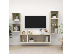 Meuble tv coloris beige <strong></strong> <strong></strong>