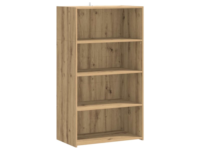  Haut armoire, armoire de rangement chêne artisanal 70x41x124 cm bois d'ingénierie  - Conforama A