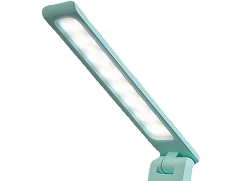  Lampe de chevet pliable avec veilleuse, variateur tactile – 3 modes de couleur, protection oculaire, pour lecture et étude-bleu roi  - Conforama B