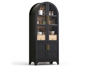 Vitrine coloris noir   Morn Vibe - 76 cmx180 cm