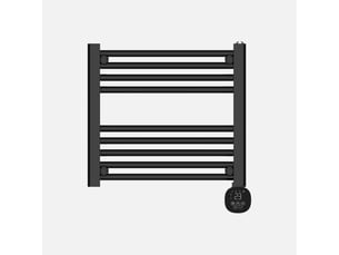 Sèche-serviettes électrique fabrilamp scuti 300 w noir