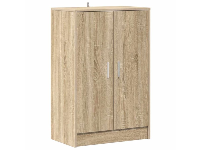 Meuble à chaussures, armoire à chaussures 60x35x92 cm chêne sonoma  - Conforama A