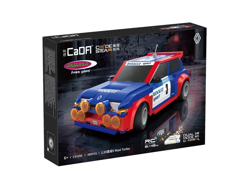  Cada renault 5 maxi turbo 1:20 2,4ghz bricks 402934 - Conforama D
