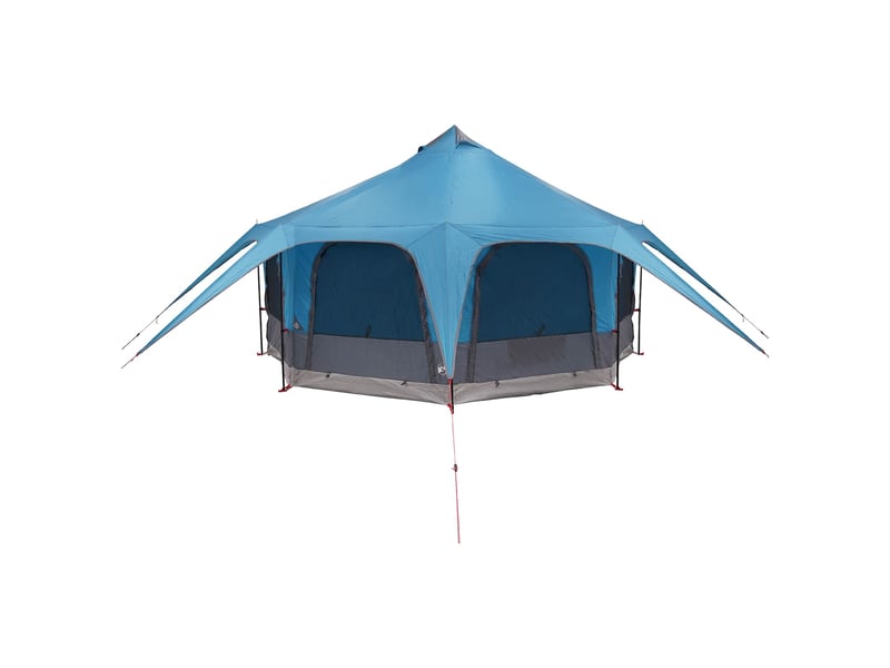 Tente de camping, tente familiale 5 personne bleu  - Conforama D
