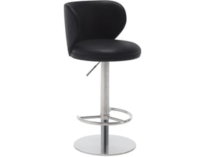 Tabouret coloris noir <strong>FLORAGRACE</strong> <strong></strong>