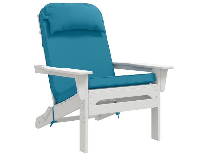  Coussin de transat ensoleillé, coussin pour bain de soleil 100 % polyester bleu clair cf55990  - Conforama C