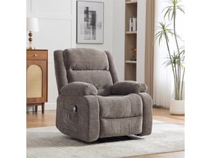 Fauteuil relax électrique  <strong></strong> Tissu gris